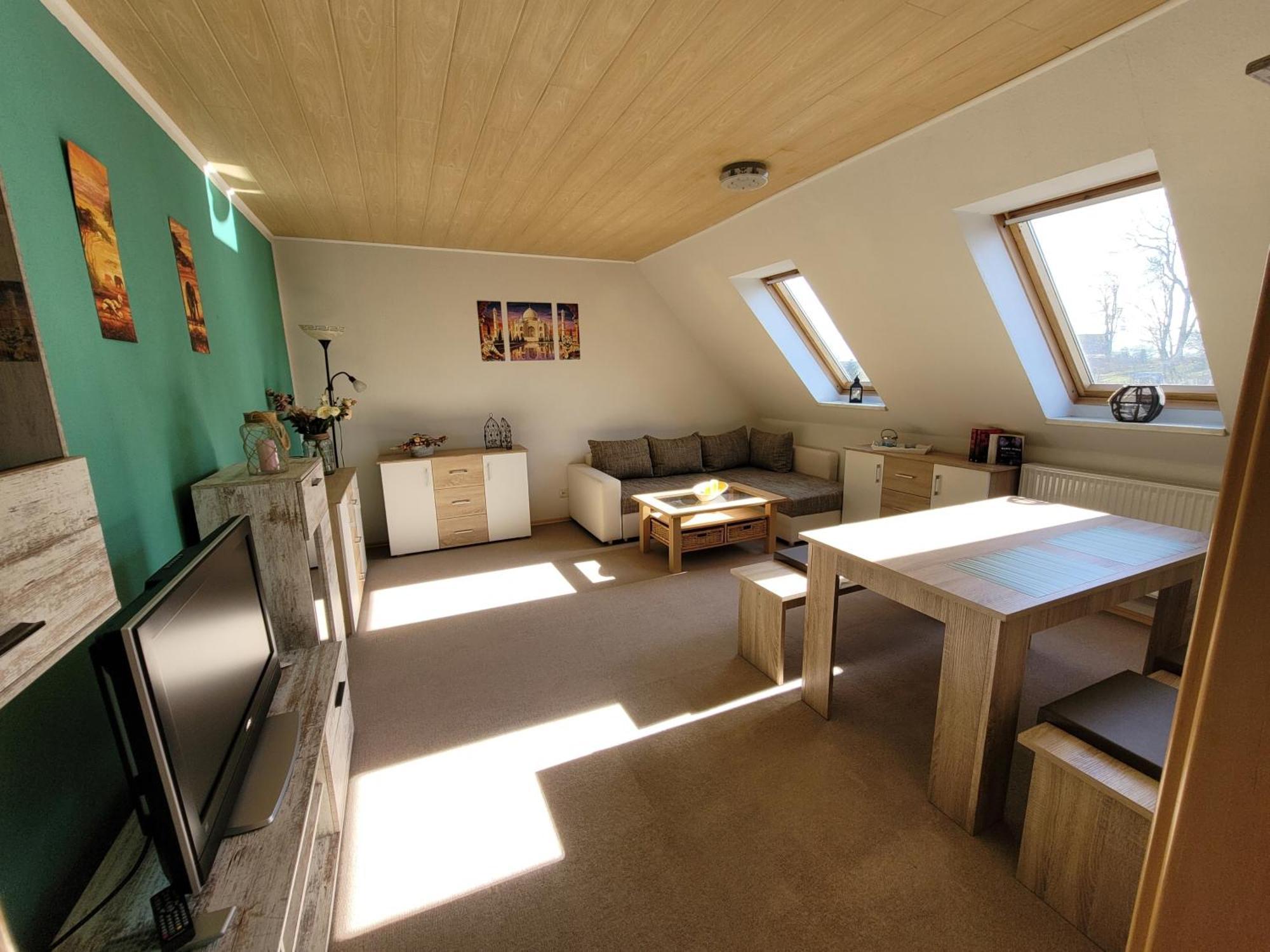 Ferienwohnung "Dorfidyll" Kittlitz Bagian luar foto